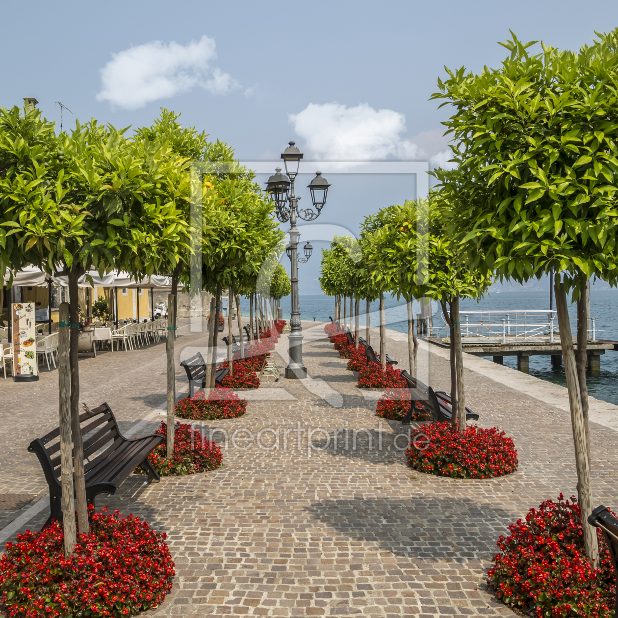 Bild-Nr.: 11617127 GARDASEE Gargnano Uferpromenade  erstellt von Melanie Viola