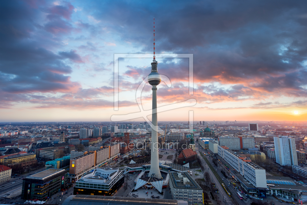 Bild-Nr.: 11618905 Berlin Alexanderplatz am Abend erstellt von euregiophoto