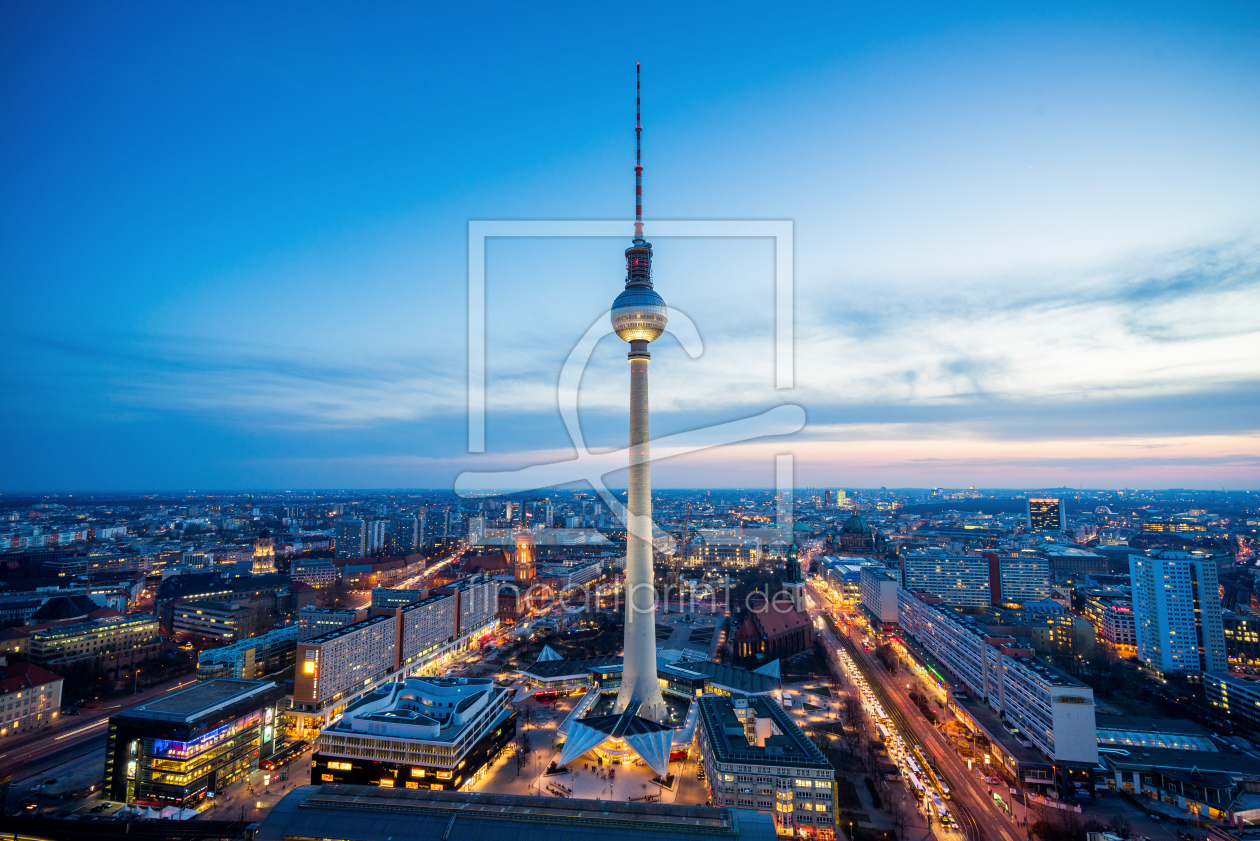 Bild-Nr.: 11618923 Berlin Alexanderplatz am Abend erstellt von euregiophoto