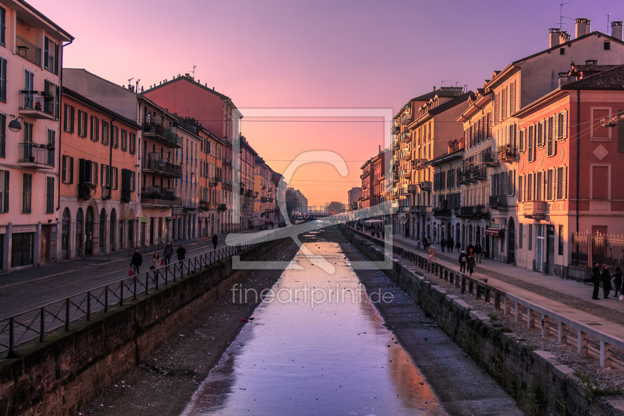 Bild-Nr.: 11621443 Mailand Navigli erstellt von DW-Photo