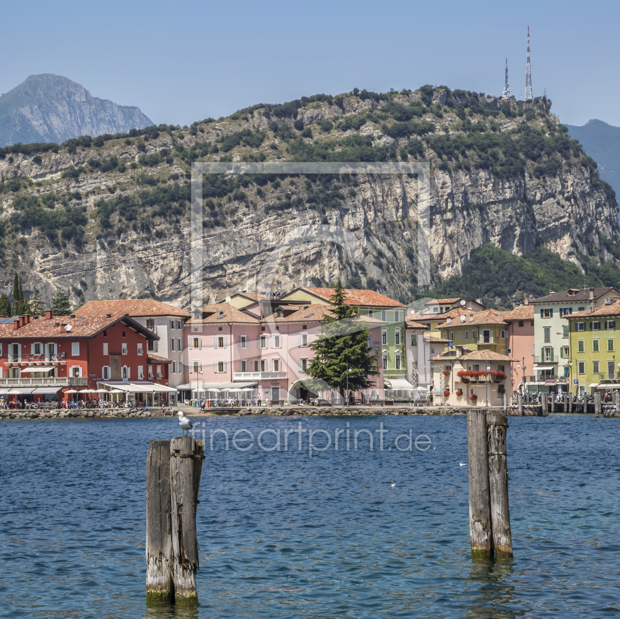 Bild-Nr.: 11623061 GARDASEE Am Ufer von Torbole  erstellt von Melanie Viola