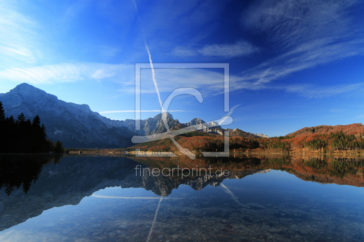 Bild-Nr.: 11623659 Spiegelung im Almsee erstellt von D-Koppl