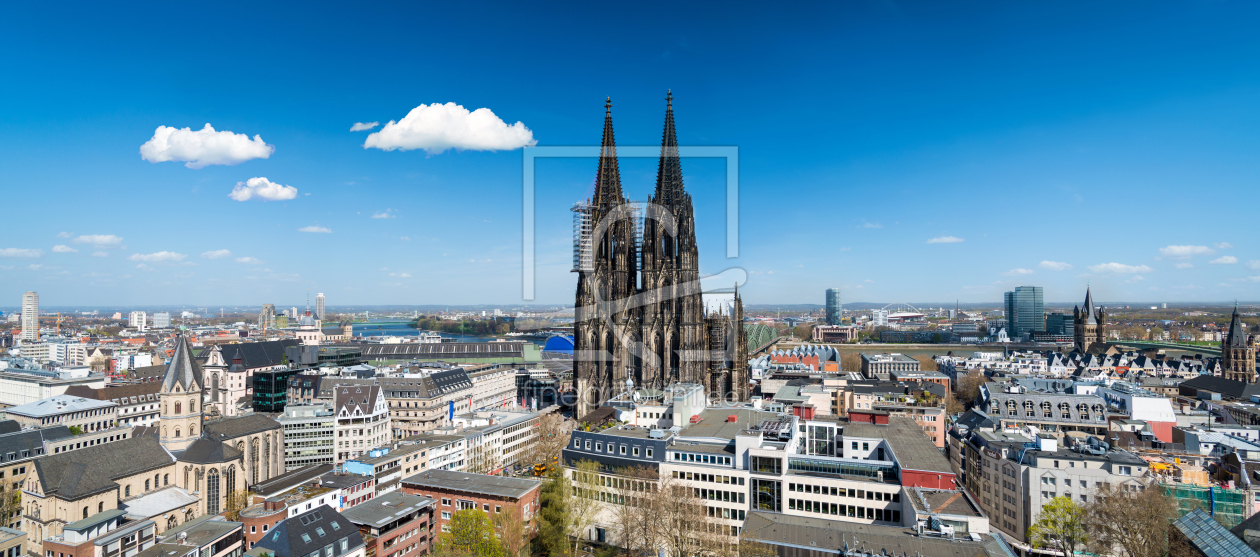 Bild-Nr.: 11629805 Köln Panorama erstellt von euregiophoto