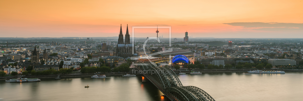 Bild-Nr.: 11629823 Köln Panorama erstellt von euregiophoto