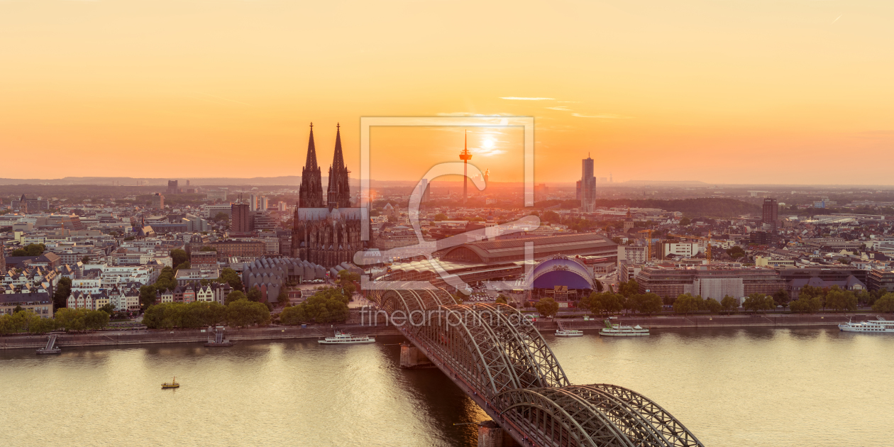 Bild-Nr.: 11629825 Köln Panorama erstellt von euregiophoto