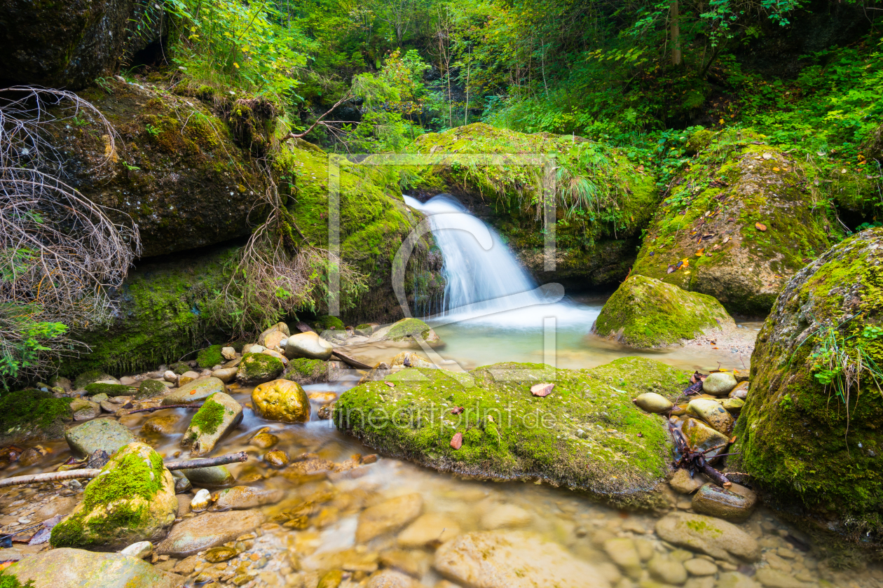 Bild-Nr.: 11630009 Wasserfall im Allgäu erstellt von euregiophoto