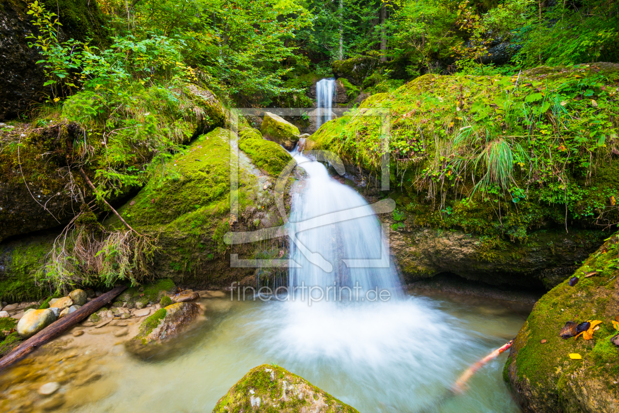 Bild-Nr.: 11630015 Wasserfall im Allgäu erstellt von euregiophoto