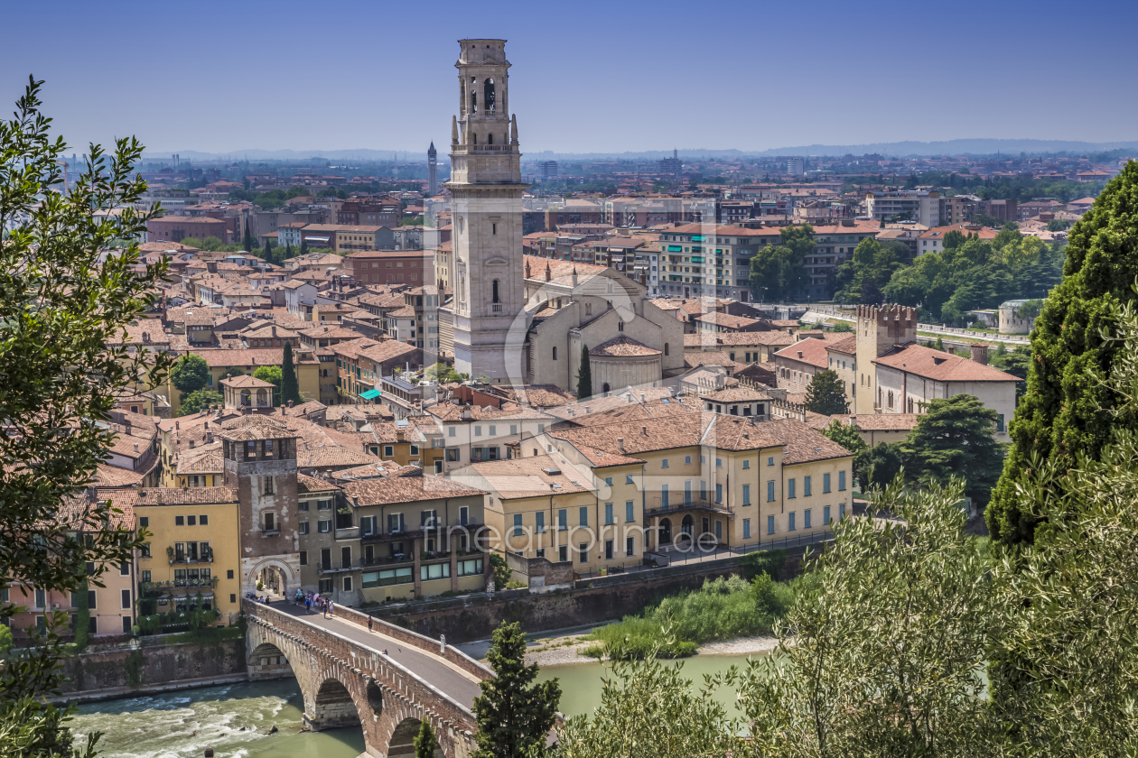 Bild-Nr.: 11630675 VERONA Blick auf die Altstadt erstellt von Melanie Viola