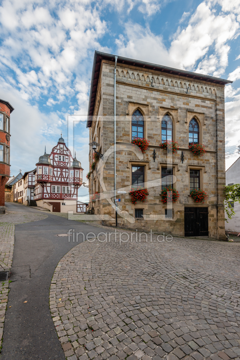 Bild-Nr.: 11630825 Monzingen - Rathaus + Haus Müller erstellt von Erhard Hess