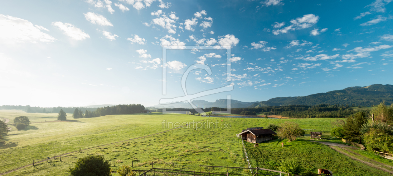 Bild-Nr.: 11630885 Attlesee, Nesselwang im Allgäu Panorama erstellt von euregiophoto