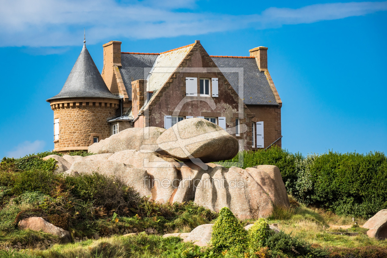 Bild-Nr.: 11633209 Gebäude in der Bretagne erstellt von Rico Ködder