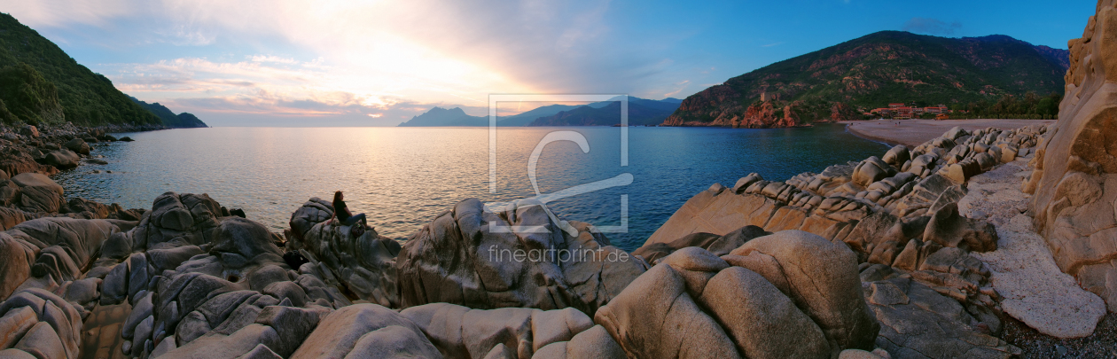 Bild-Nr.: 11634857 Sonnenuntergang am Strand von Porto - Korsika erstellt von move