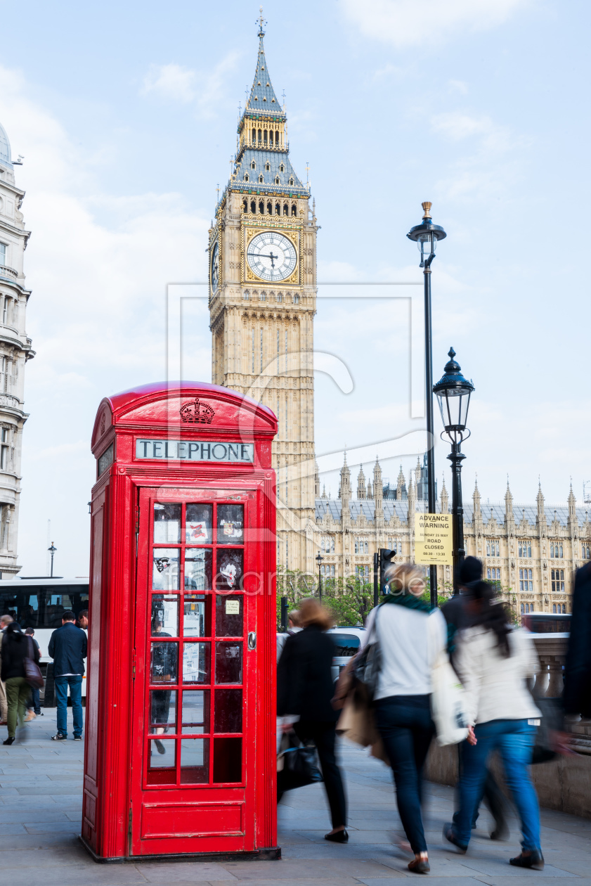 Bild-Nr.: 11635485 London Telefonzelle erstellt von euregiophoto