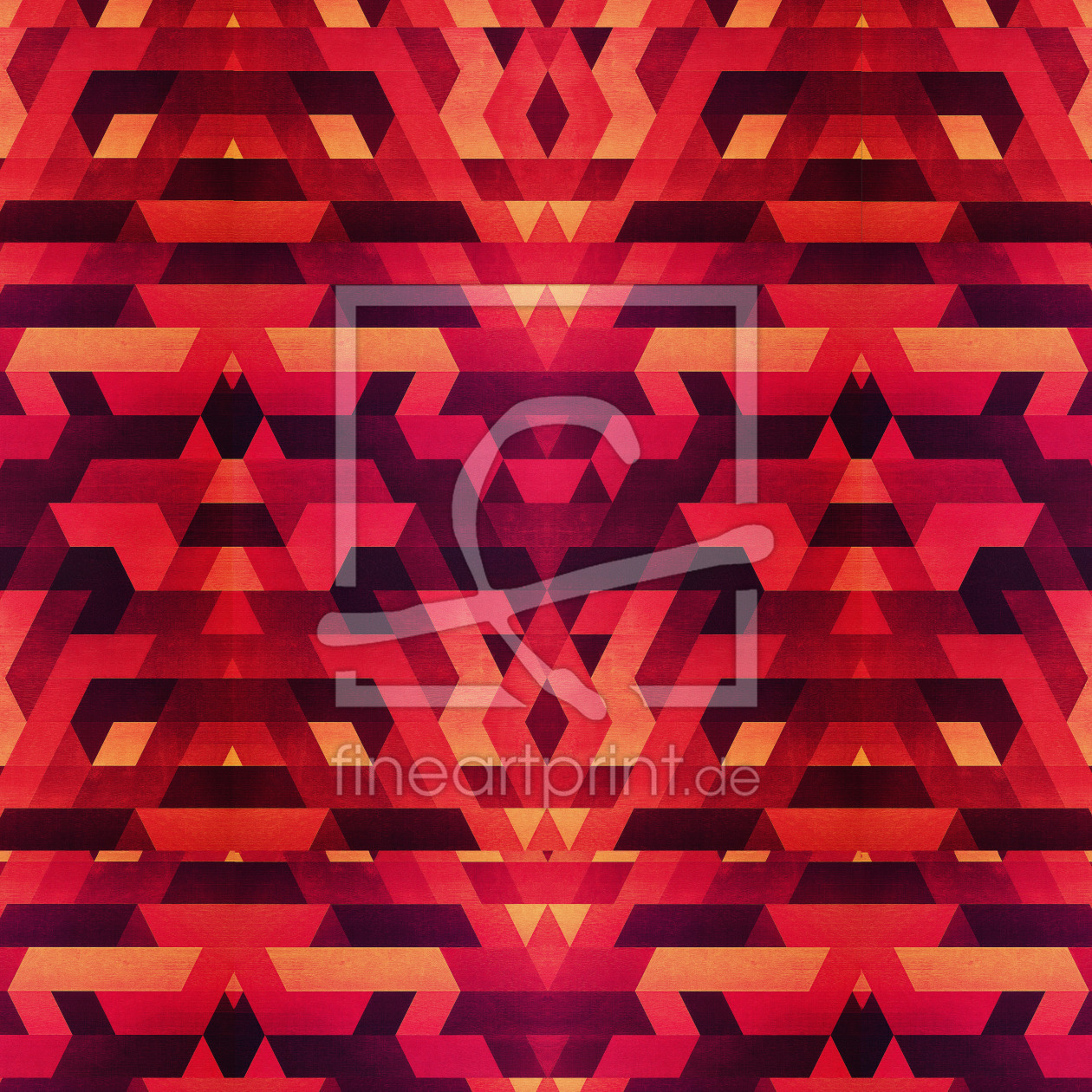 Bild-Nr.: 11638974 Abstract red geometric triangle texture pattern design erstellt von badbugs-art