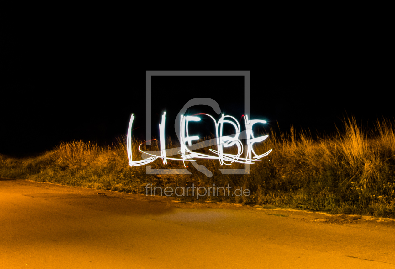 Bild-Nr.: 11638990 L I E B E in the Night erstellt von Numis-Motivkiste