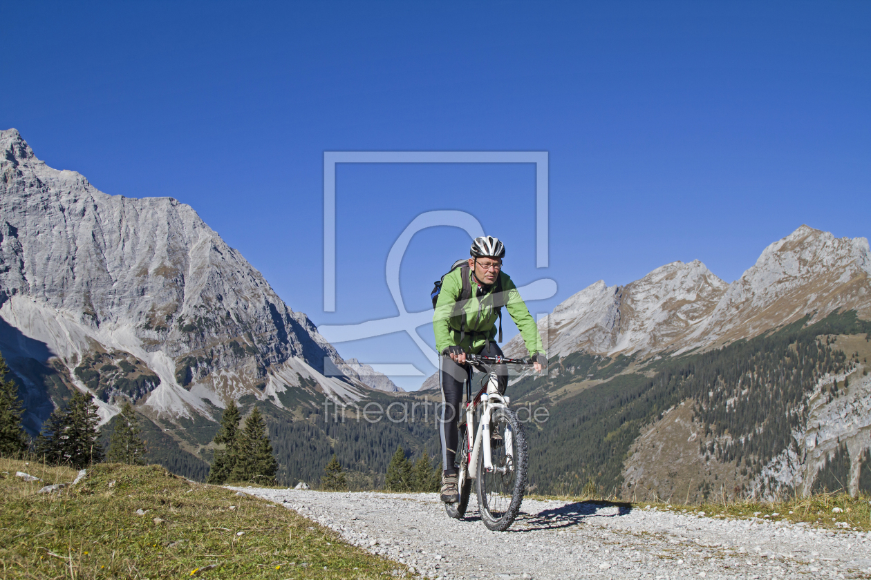Bild-Nr.: 11643486 Mountainbiken im Karwendel erstellt von EderHans