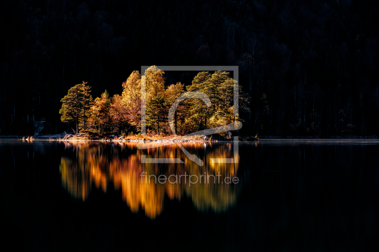 Bild-Nr.: 11644602 Herbst im Eibsee erstellt von Achim Thomae