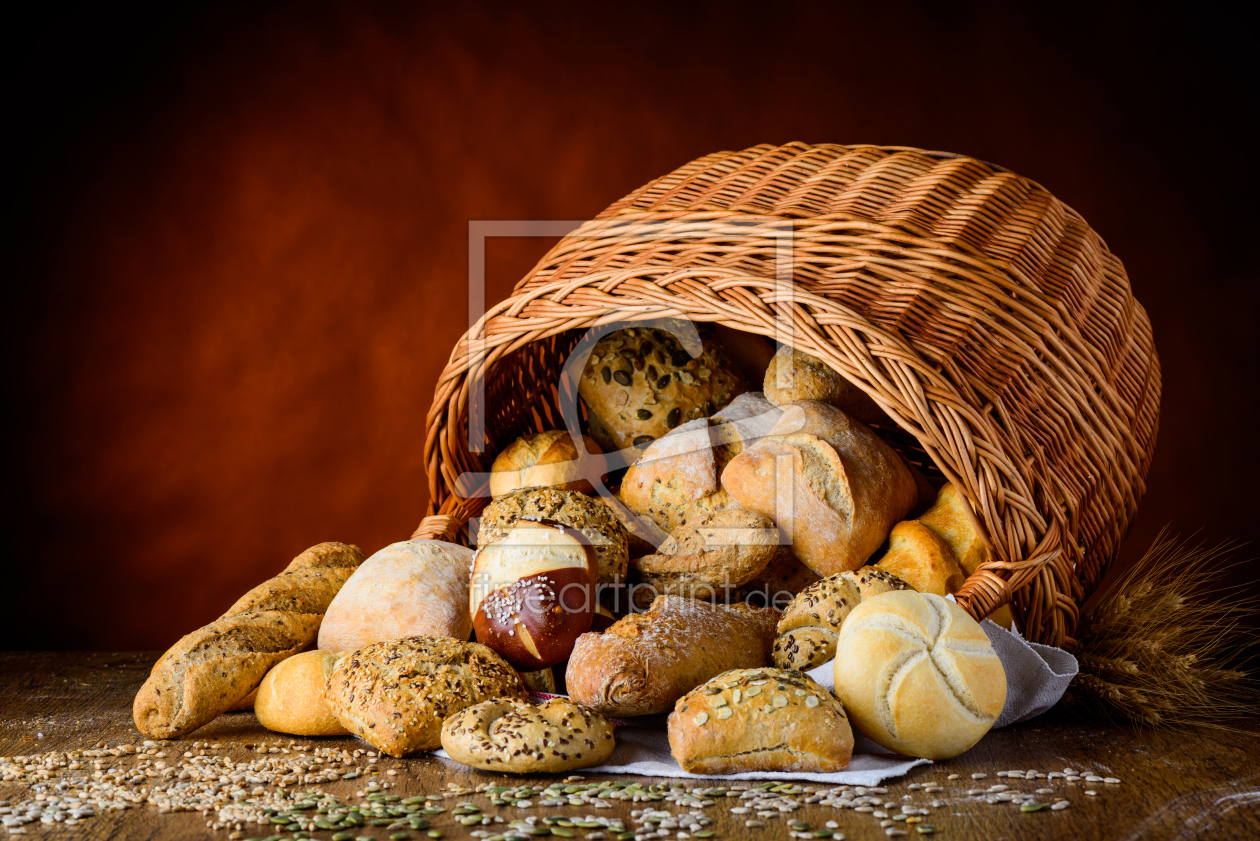 Bild-Nr.: 11651591 Korb mit Brötchen erstellt von xfotostudio