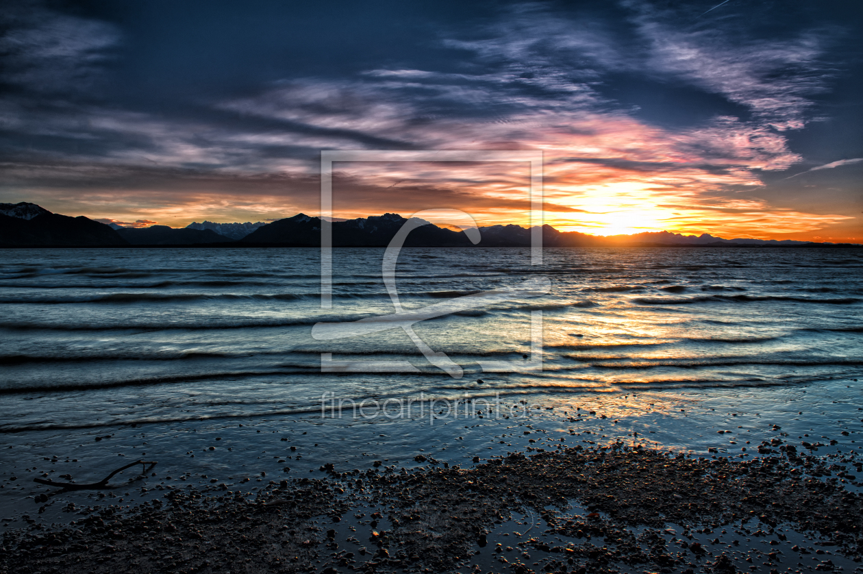 Bild-Nr.: 11655564 Sonnenuntergang am Chiemsee erstellt von Nikoncharly