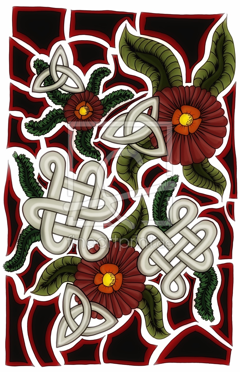Bild-Nr.: 11656874 Keltische Knoten erstellt von MarusaArt