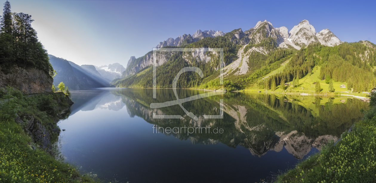 Bild-Nr.: 11663002 Gosausee mit Dachstein Panorma erstellt von Dieter Dieter Meyrl