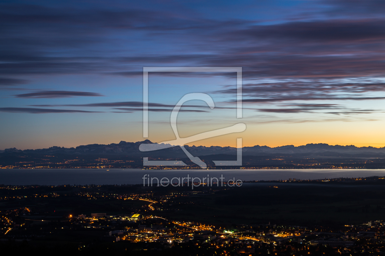 Bild-Nr.: 11665316 Alpenpanorama Bodensee erstellt von Kunze Kunze