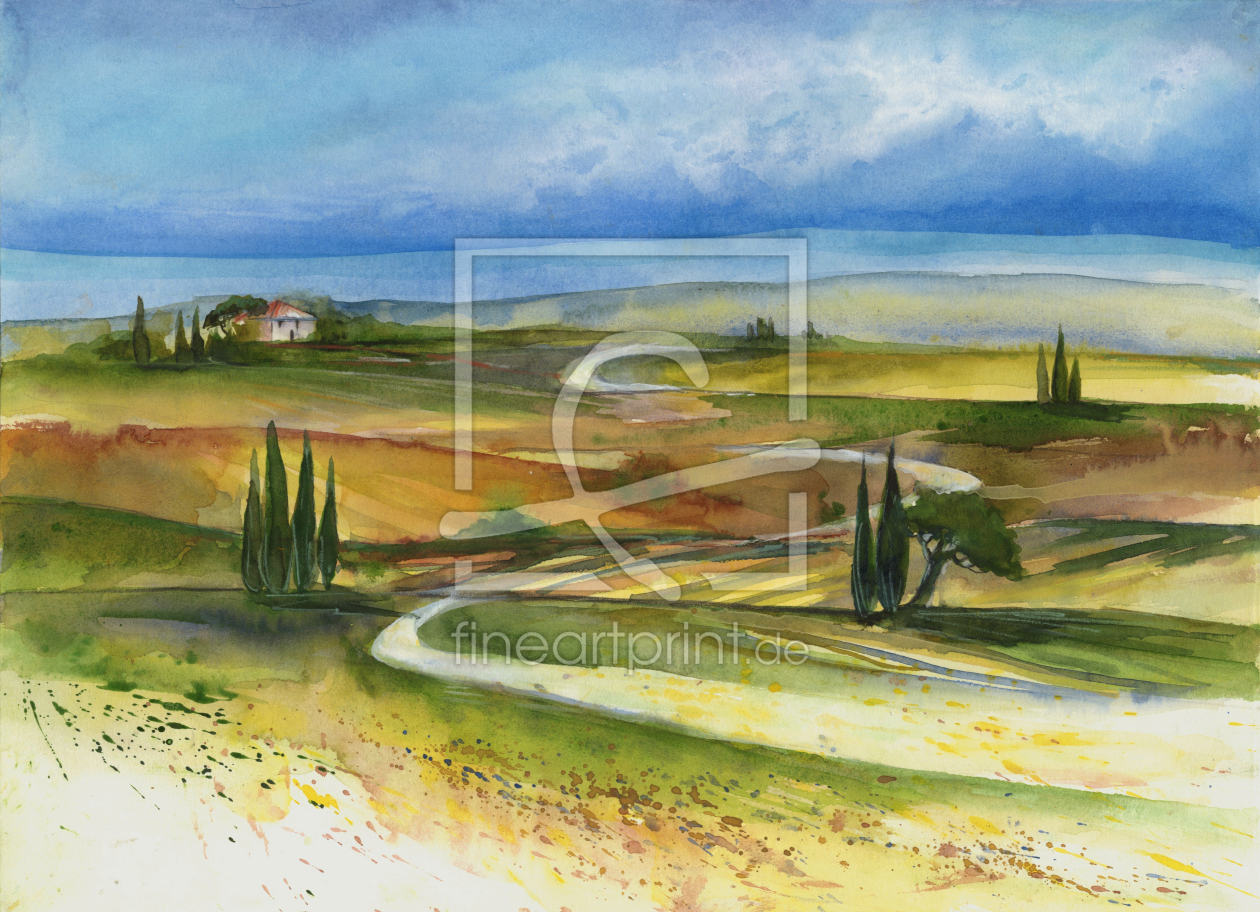 Bild-Nr.: 11665694 Toskanische Landschaft erstellt von JitkaKrause