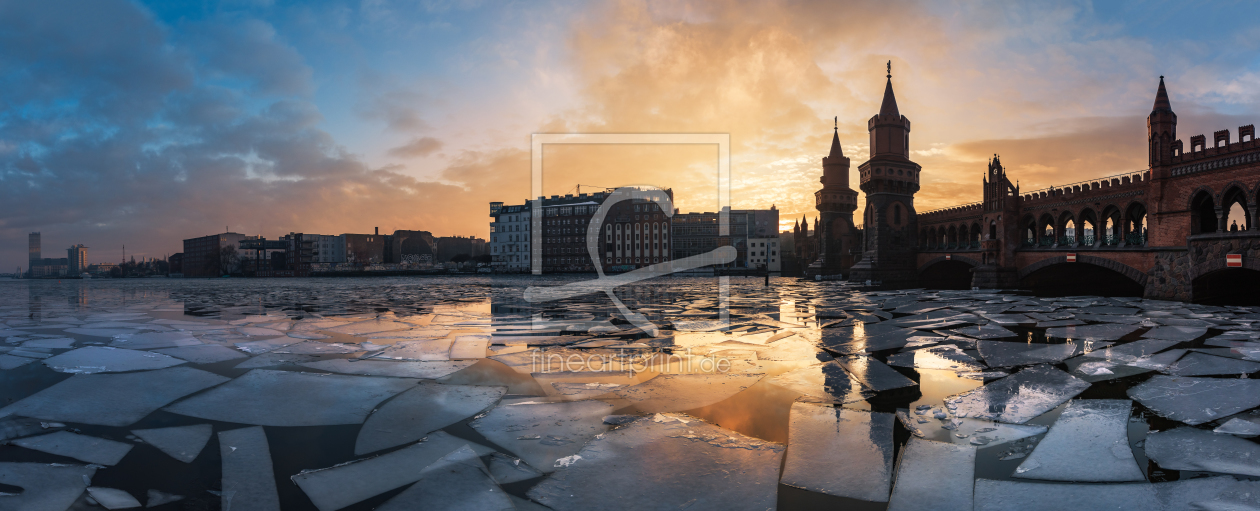 Bild-Nr.: 11668822 Berlin - Oberbaumbrücke Sunset Panorama erstellt von Jean Claude Castor