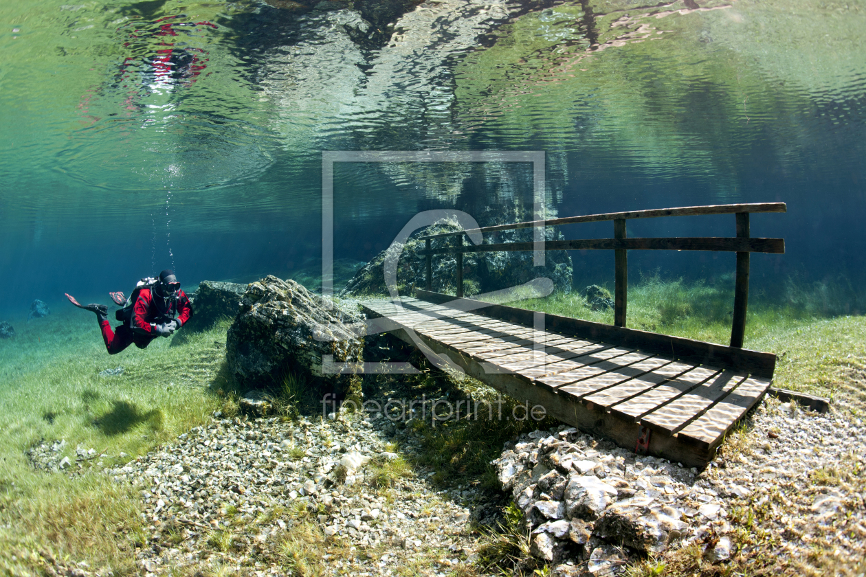 Bild-Nr.: 11669942 Grüner See - Steg erstellt von Happo