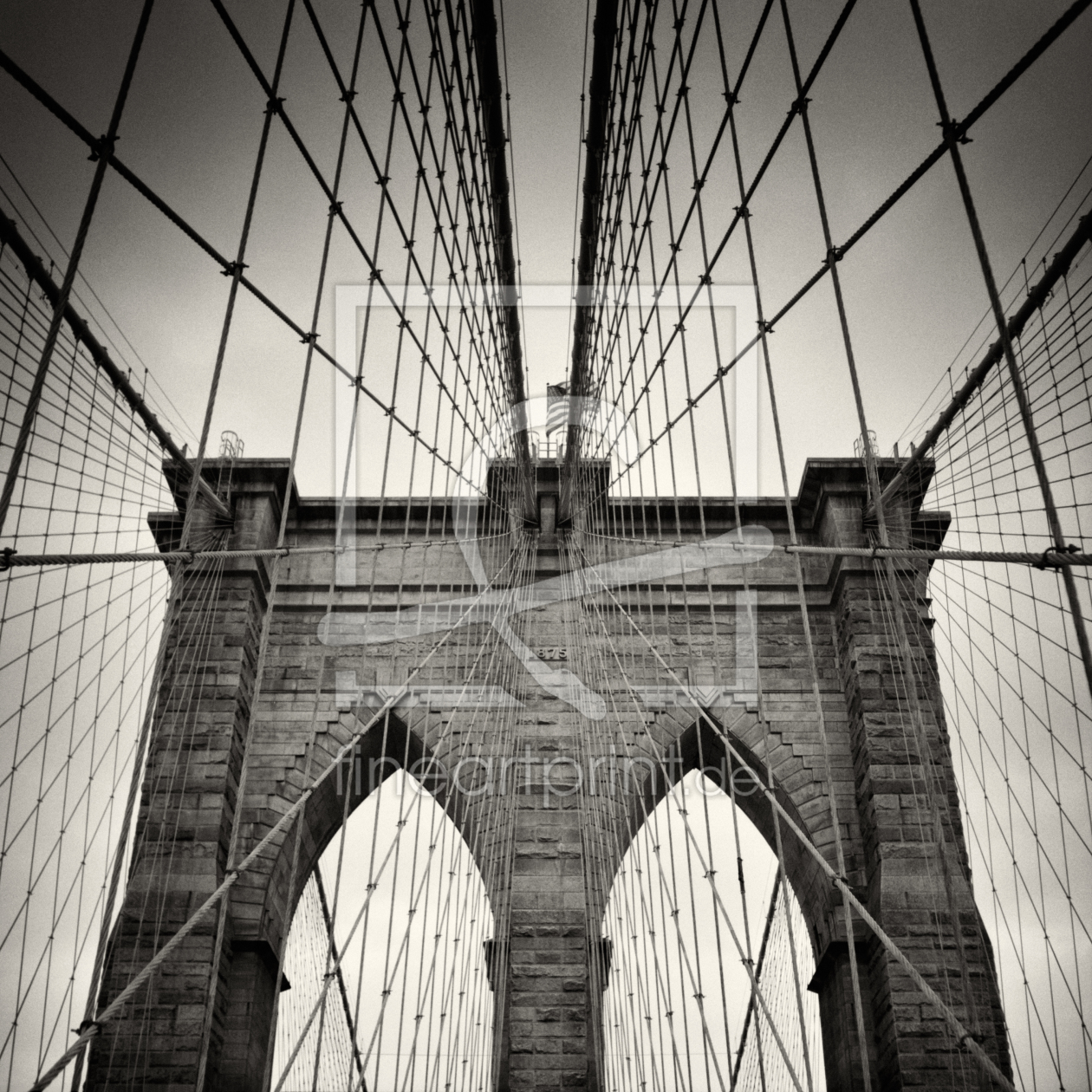 Bild-Nr.: 11675220 New York - Brooklyn Bridge --Analoge Fotografie-- erstellt von AlexanderVoss