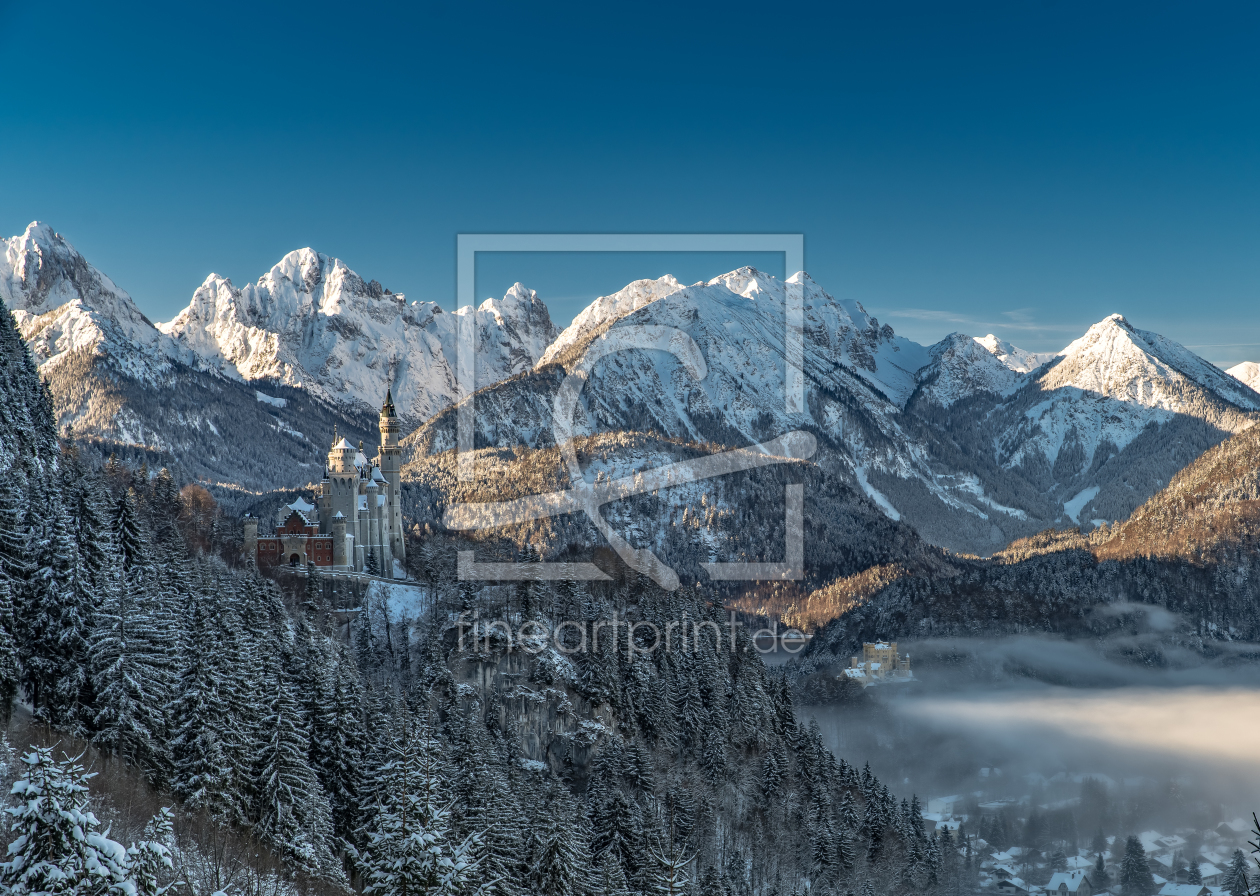 Bild-Nr.: 11676898 Neuschwanstein Winterpanorama erstellt von Achim Thomae