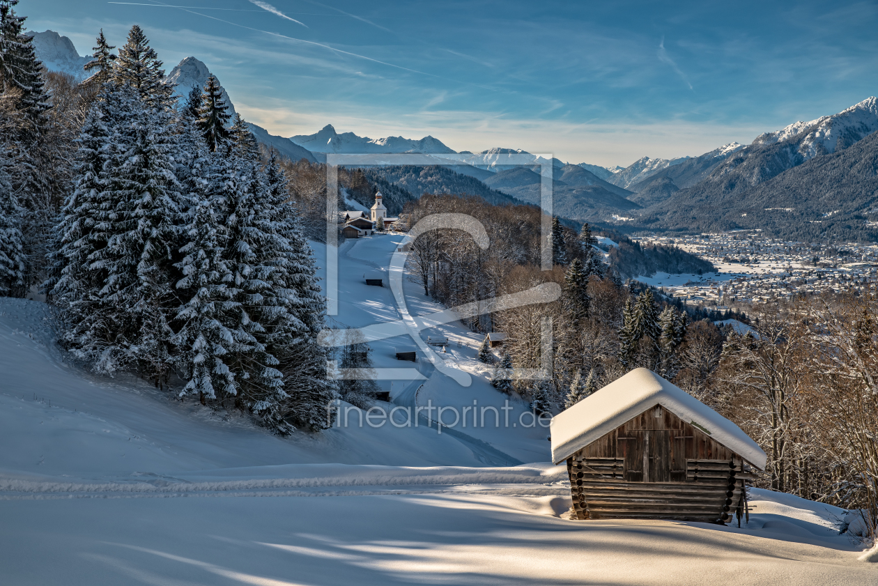 Bild-Nr.: 11677794 Winter in Bayern erstellt von Achim Thomae