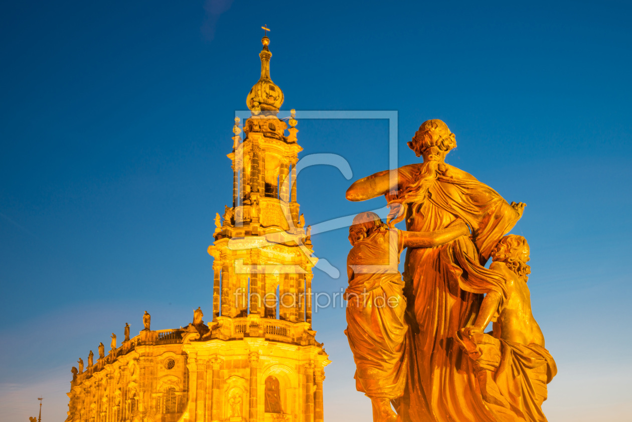 Bild-Nr.: 11680762 Hofkirche, Dresden erstellt von Walter G. Allgöwer