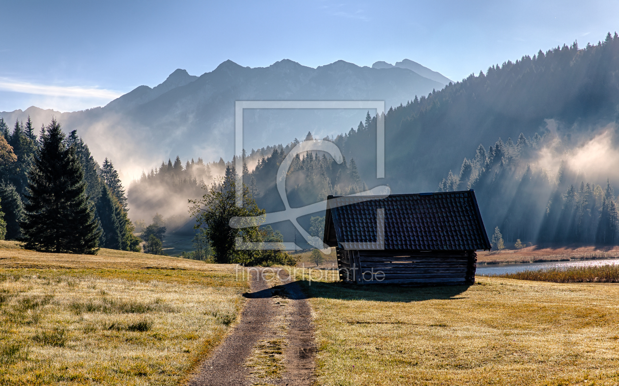 Bild-Nr.: 11681662 Nebel am Geroldsee erstellt von Achim Thomae