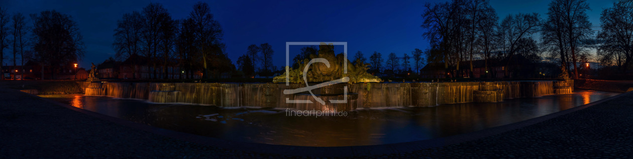 Bild-Nr.: 11681672 Schloss-Kaskaden bei Nacht erstellt von photographies-and-more