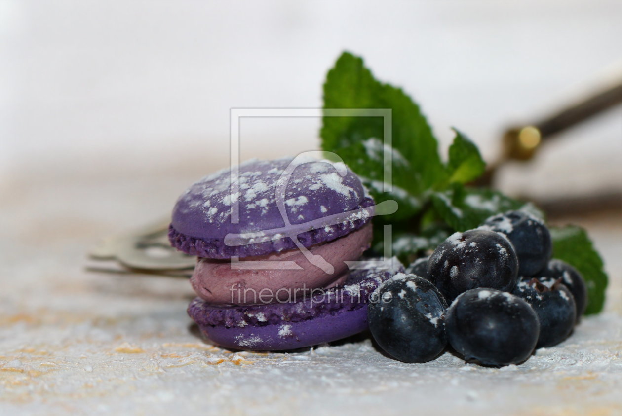 Bild-Nr.: 11684556 Macarons mit Beeren erstellt von Heike  Hultsch