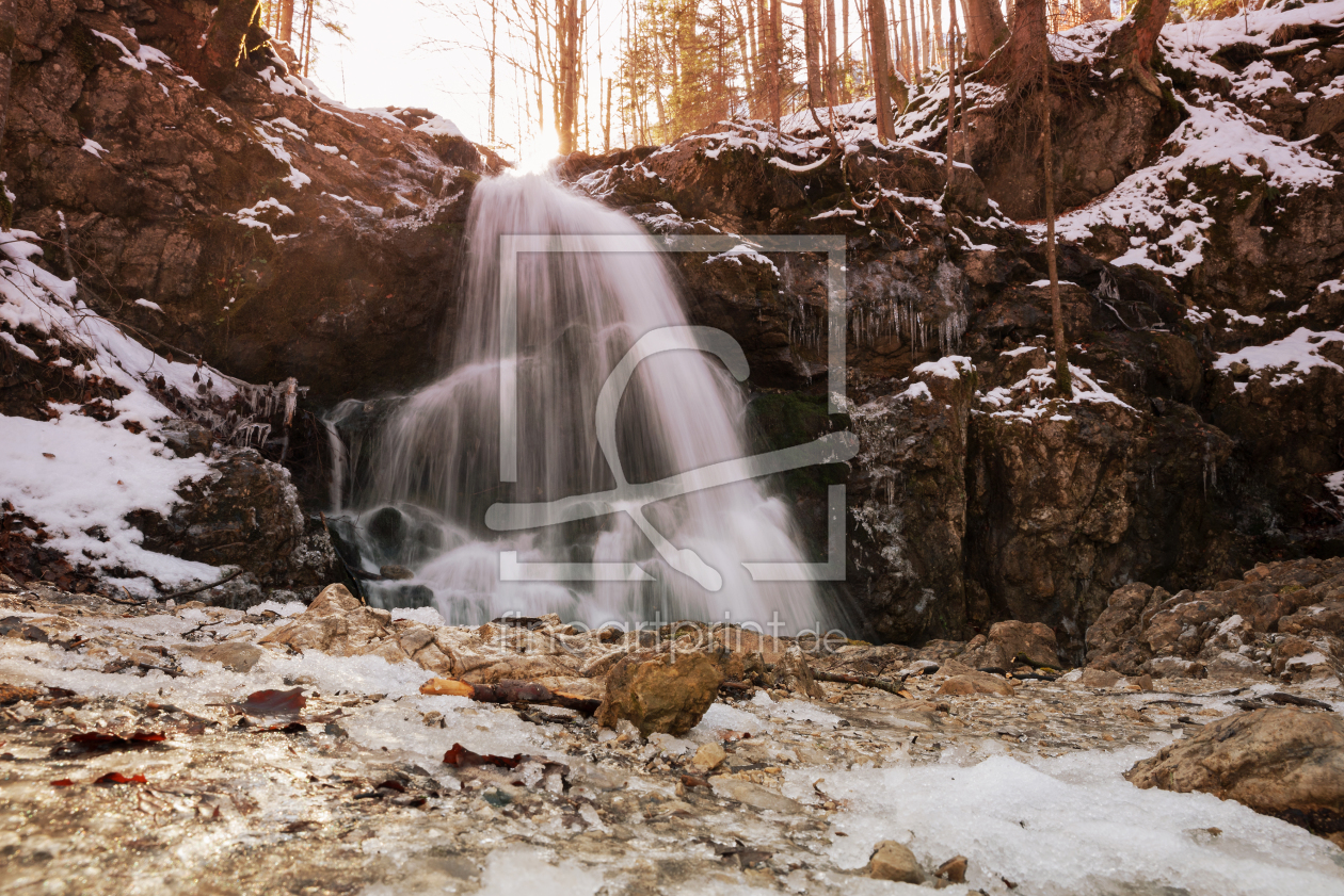 Bild-Nr.: 11699980 Wasserfall im Winter erstellt von SusaZoom