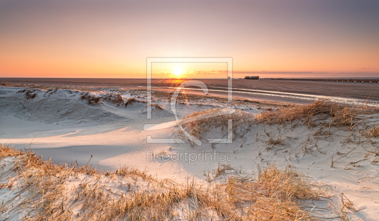 Bild-Nr.: 11701968 Winterlicht St.Peter Ording erstellt von Nordbilder