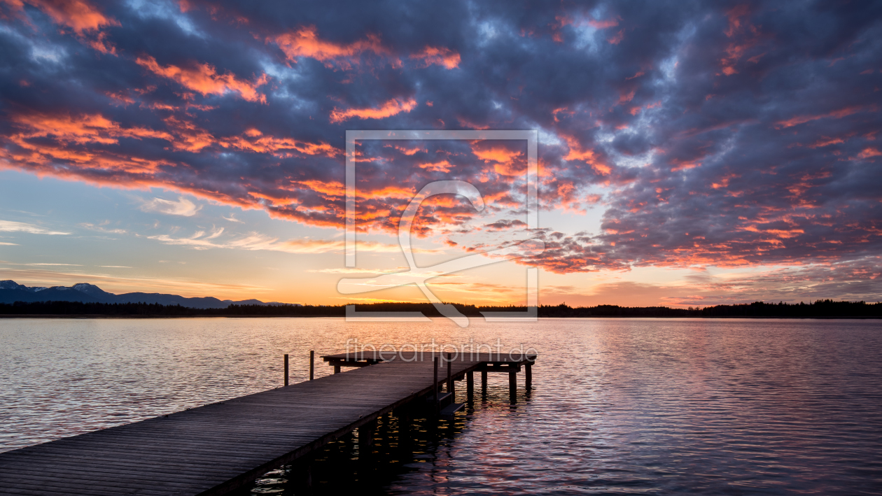 Bild-Nr.: 11707476 Sunset at Simssee erstellt von bas0r