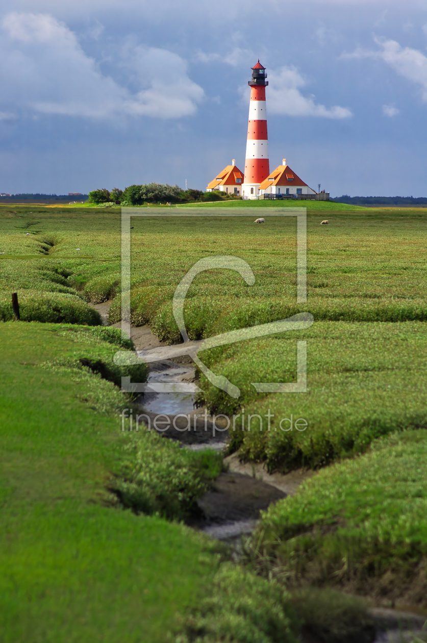 Bild-Nr.: 11707588 Westerhever Leuchtturm erstellt von Angela  Dölling