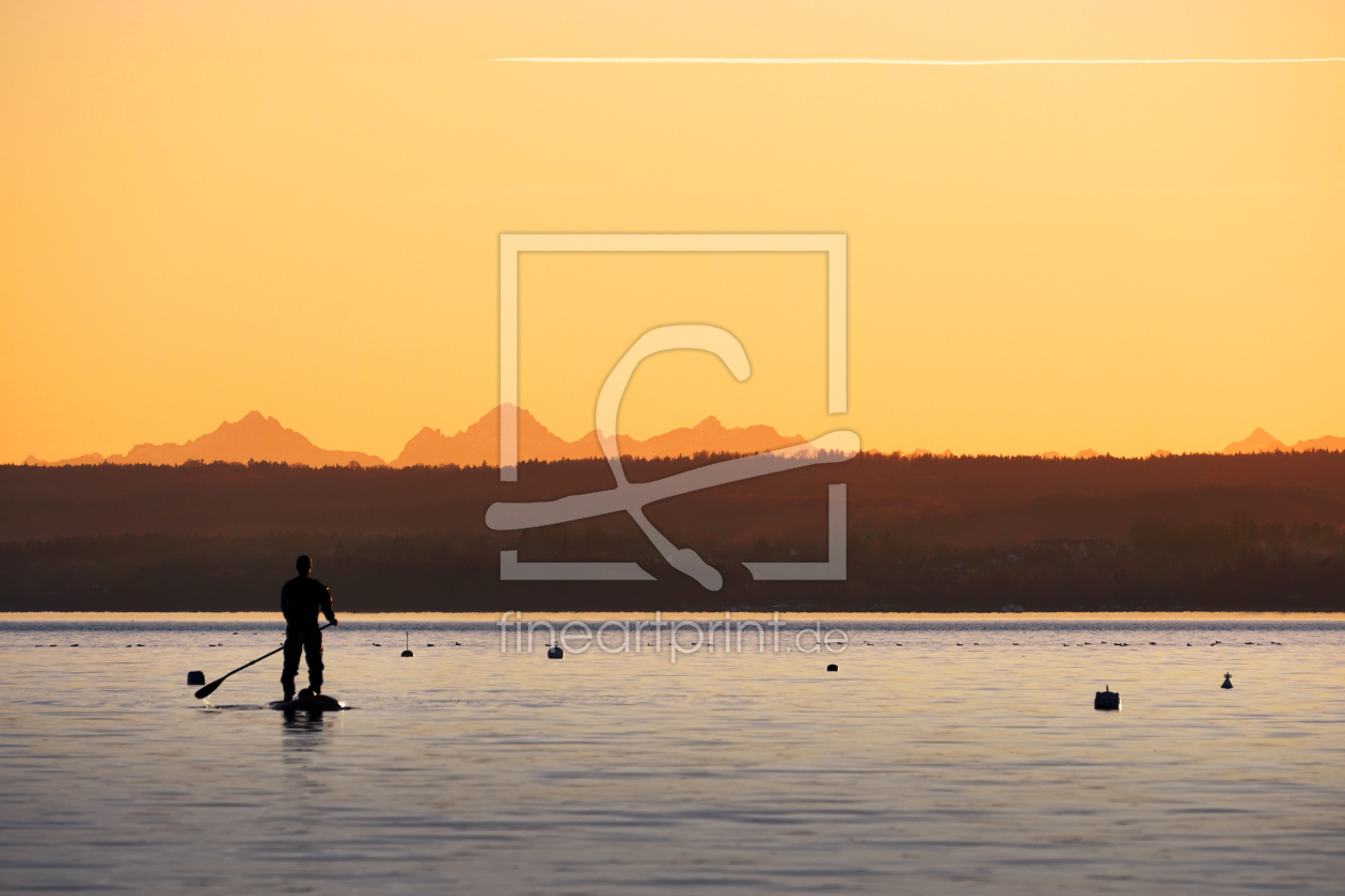 Bild-Nr.: 11707708 Paddling In The Sunset erstellt von Porcini-Alpha