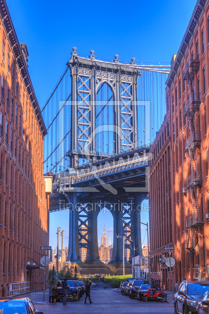 Bild-Nr.: 11710000 Manhattan Bridge & Empire State Building NYC erstellt von d-wigger