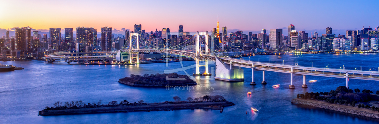 Bild-Nr.: 11713602 Rainbow bridge in Tokio Japan erstellt von eyetronic