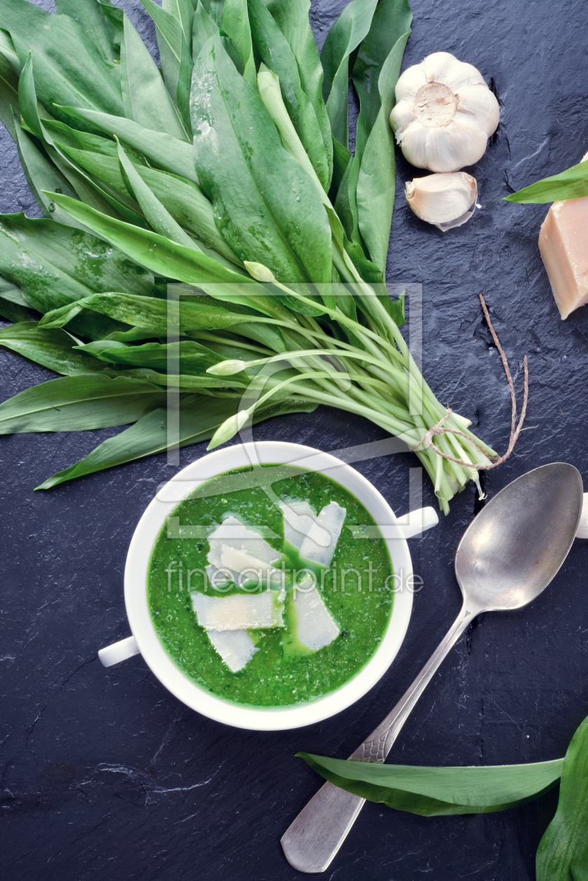 Bild-Nr.: 11714230 Wild garlic soup with parmesan erstellt von Dar1930