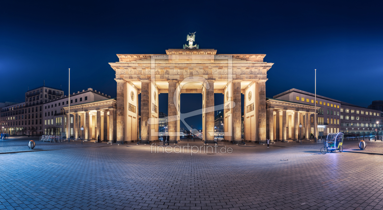 Bild-Nr.: 11714352 Berlin - Brandenburger Tor Rückseite Panorama erstellt von Jean Claude Castor