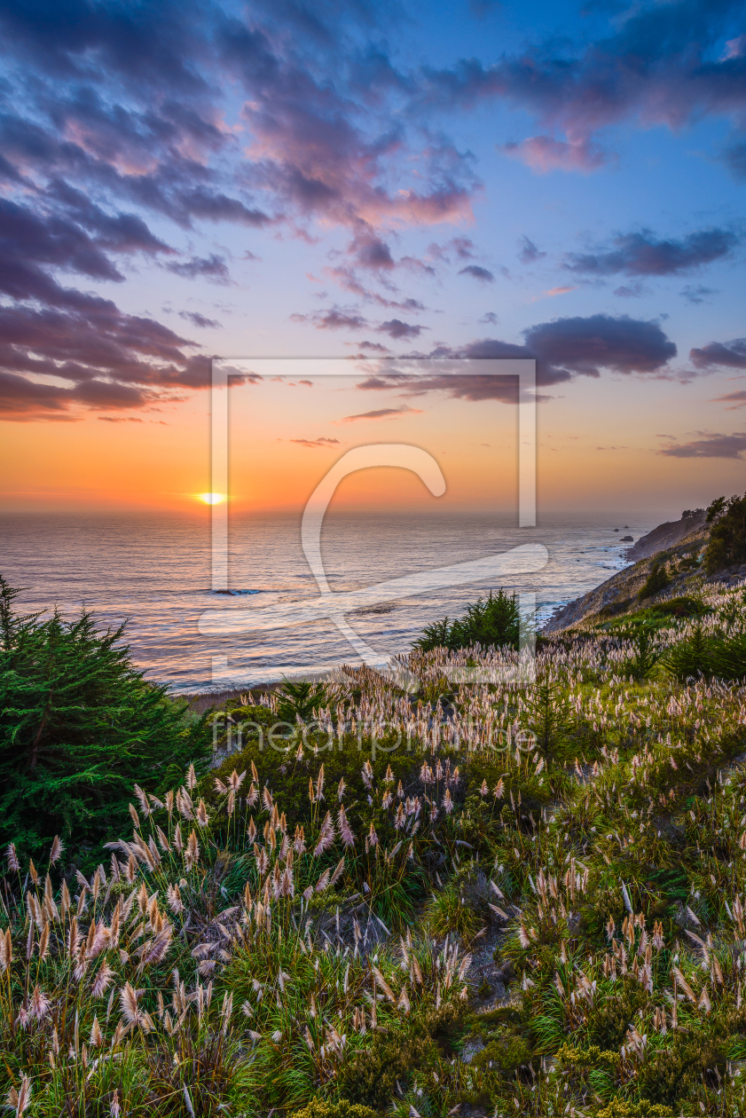 Bild-Nr.: 11715482 Sonnenuntergang an der Big Sur erstellt von DenisFeiner