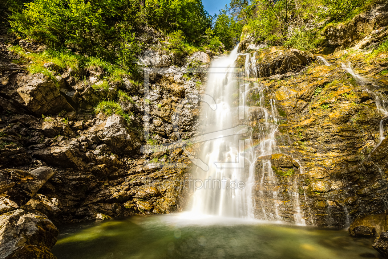 Bild-Nr.: 11719572 WASSERFALL IM TOBEL erstellt von Stephan Rech