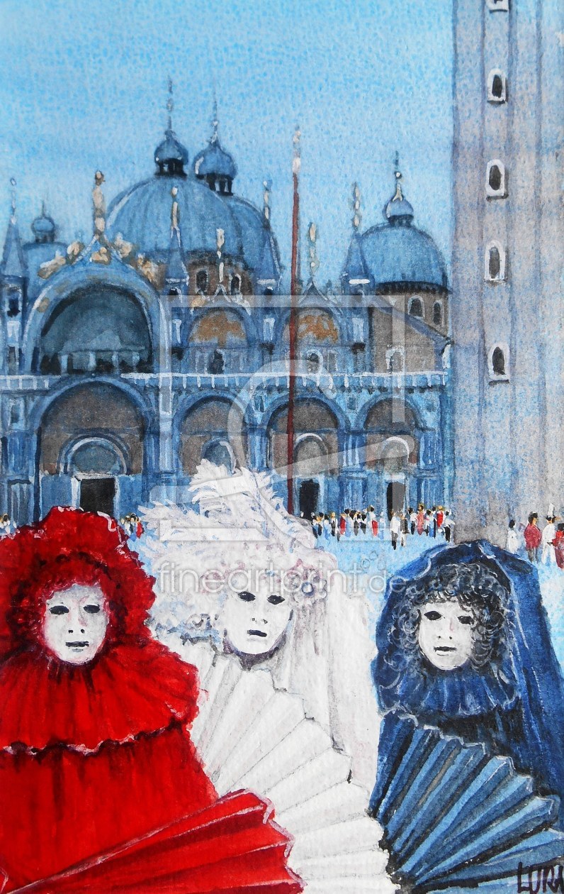Bild-Nr.: 11720026 Karneval in Venedig erstellt von Lura-ART
