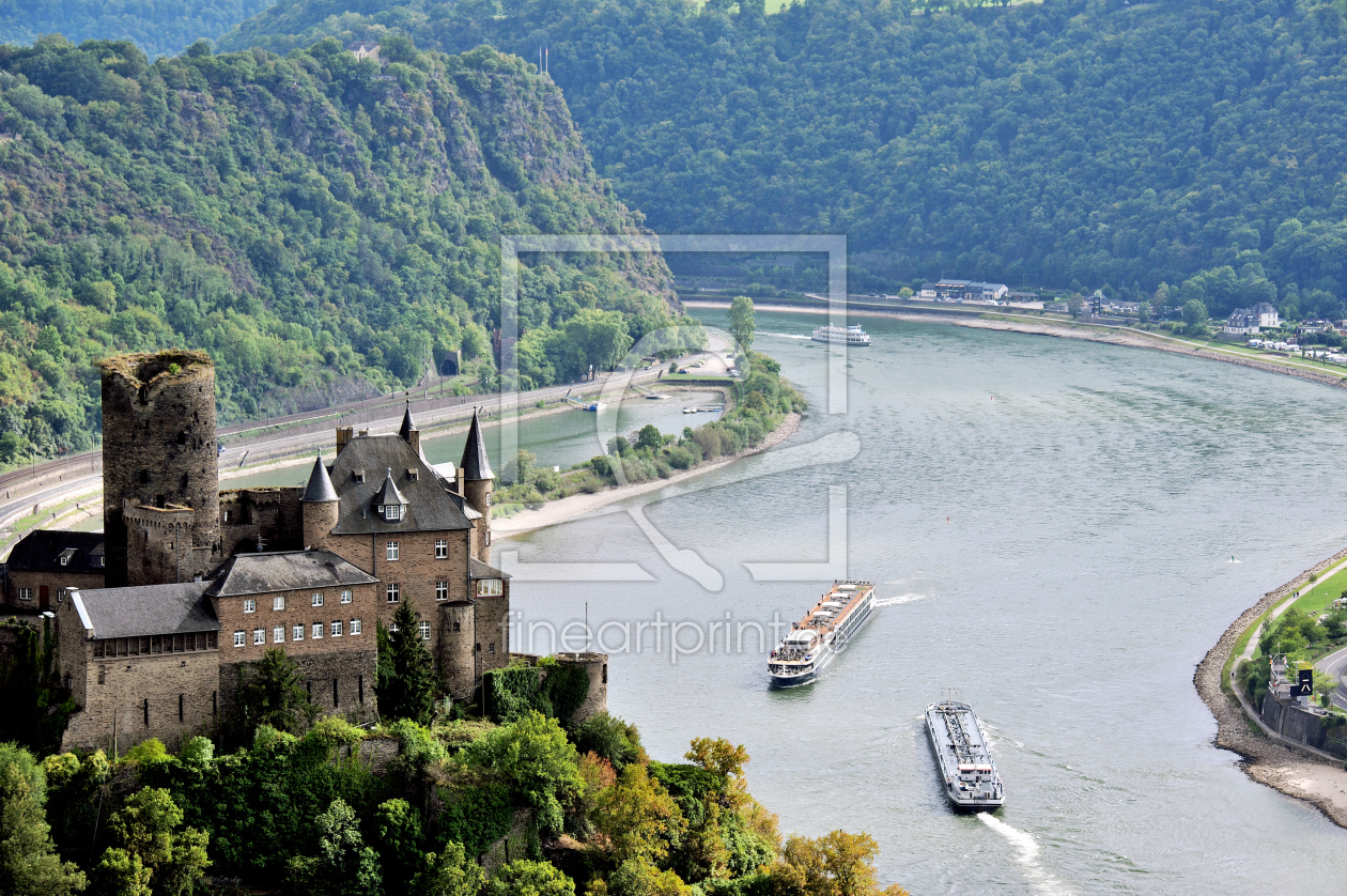 Bild-Nr.: 11721150 Burg Katz und Loreley erstellt von KundenNr-160338