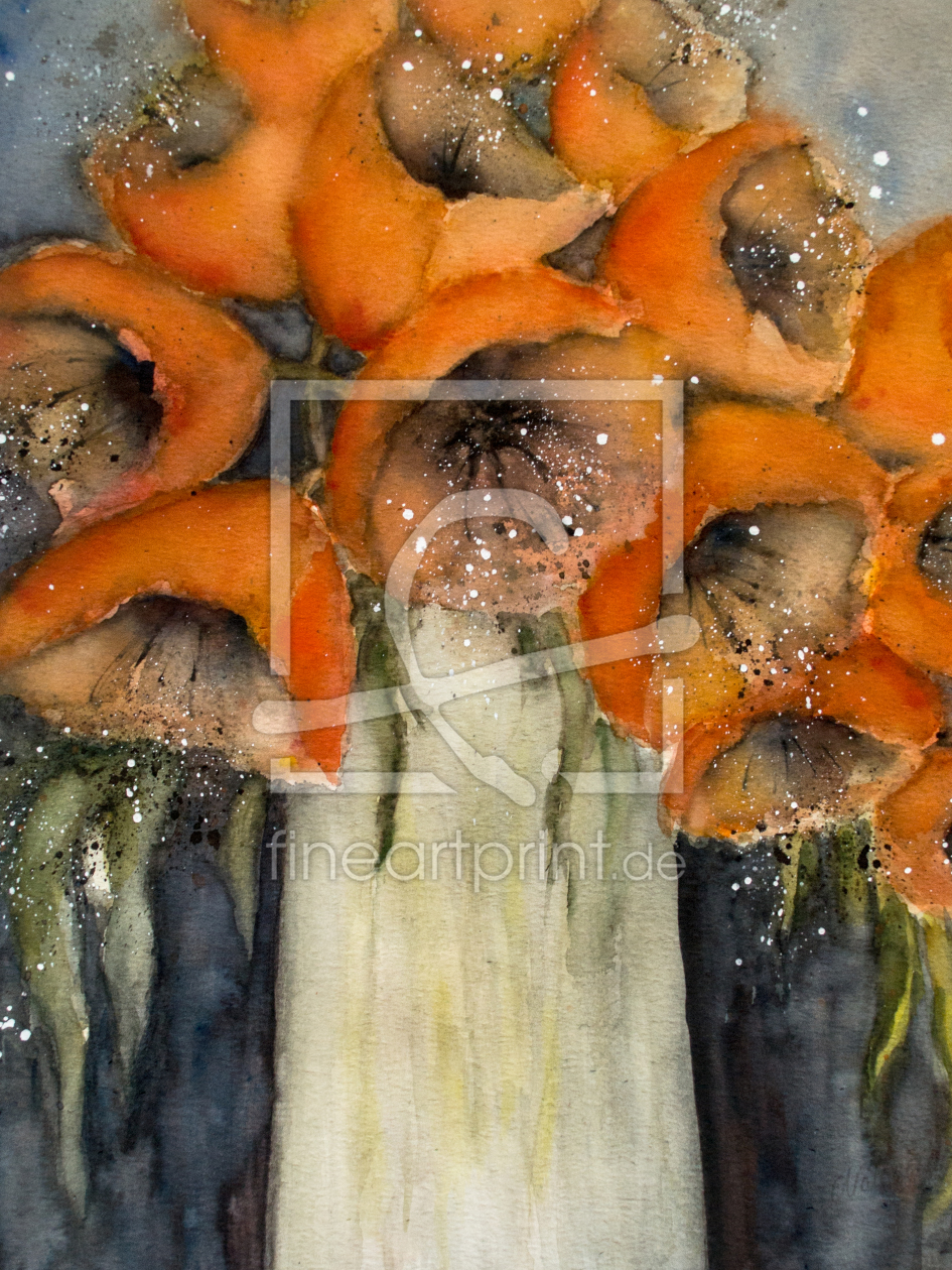 Bild-Nr.: 11725482 Roter Mohn in Vase erstellt von ChrisArt